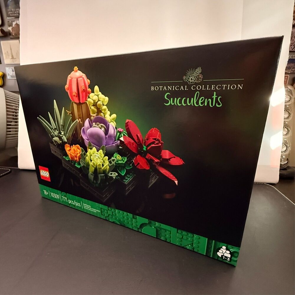 LEGO Botanical Collection Succulents 10309 100% Authentic NIB
